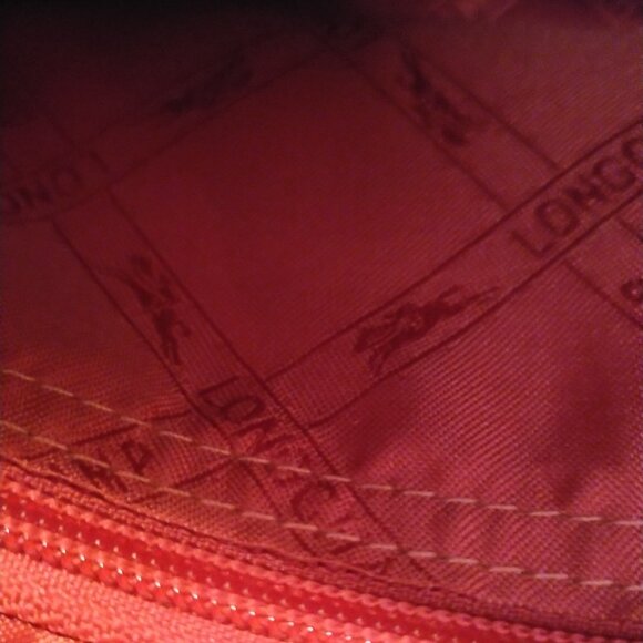 Longchamp Hobo Bag in Pink Pebbled Leather, EUC - Picture 10 of 13